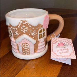 Pink Gingerbread Mug